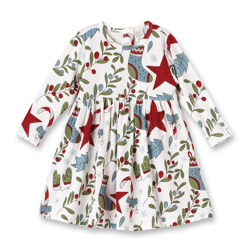 christmas-fancy-bamboo-dress Tesa Babe - Sophia's StyleBaby Girl Clothes-1